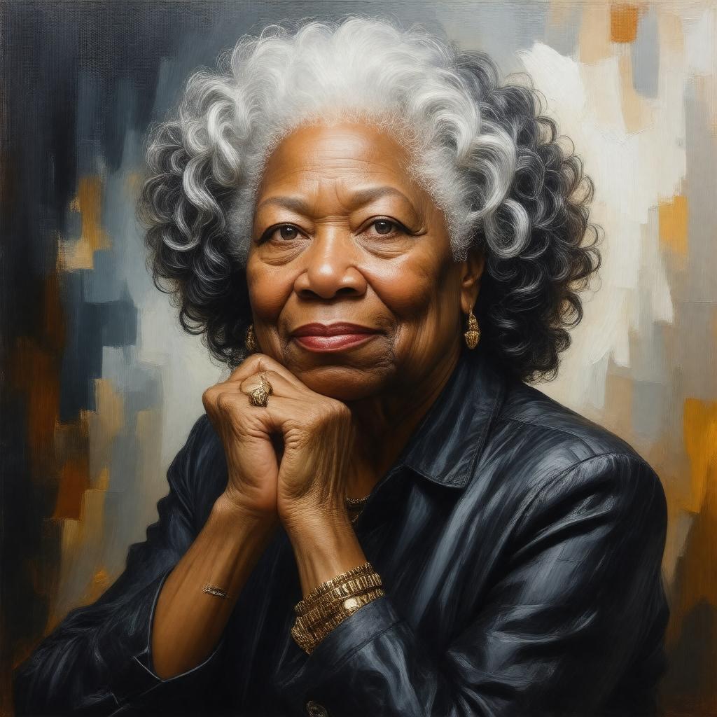 AI-created image of Toni Morrison