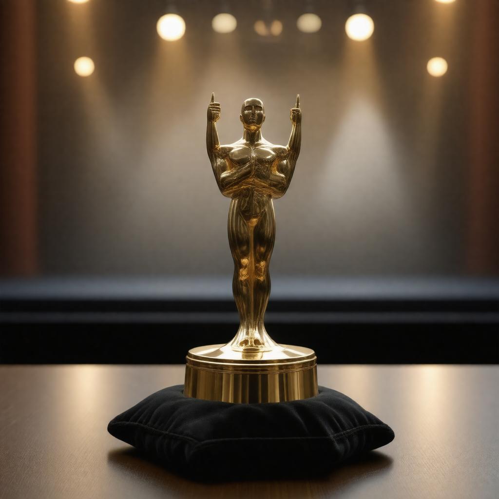 AI-created image of Tony Award for Best Actor in a Musical