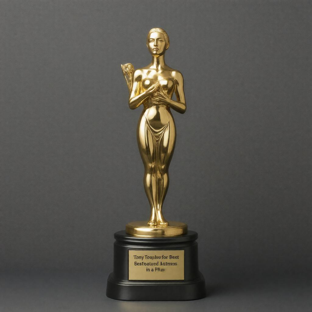 Click to view larger image AI-created image of Tony Award for Best Featured Actress in a Play