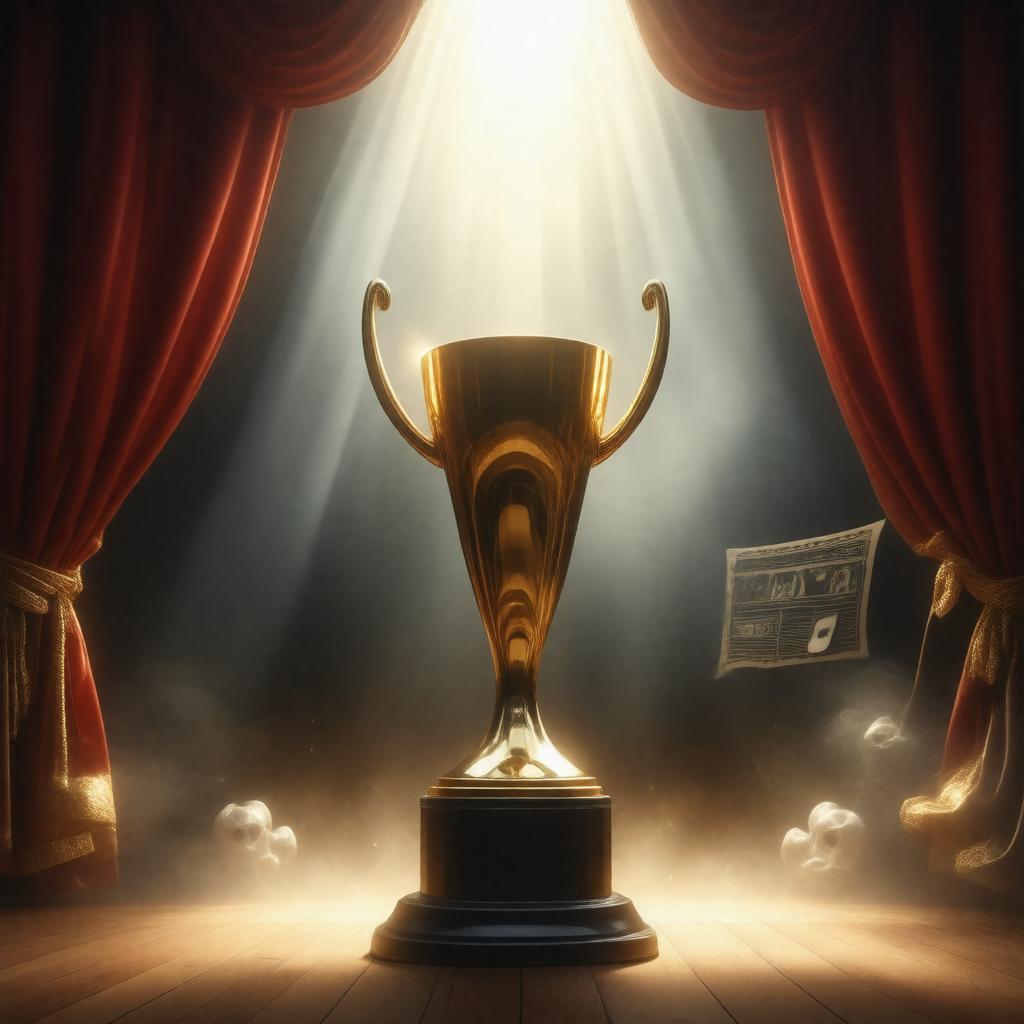 AI-created image of Tony Award for Best Musical