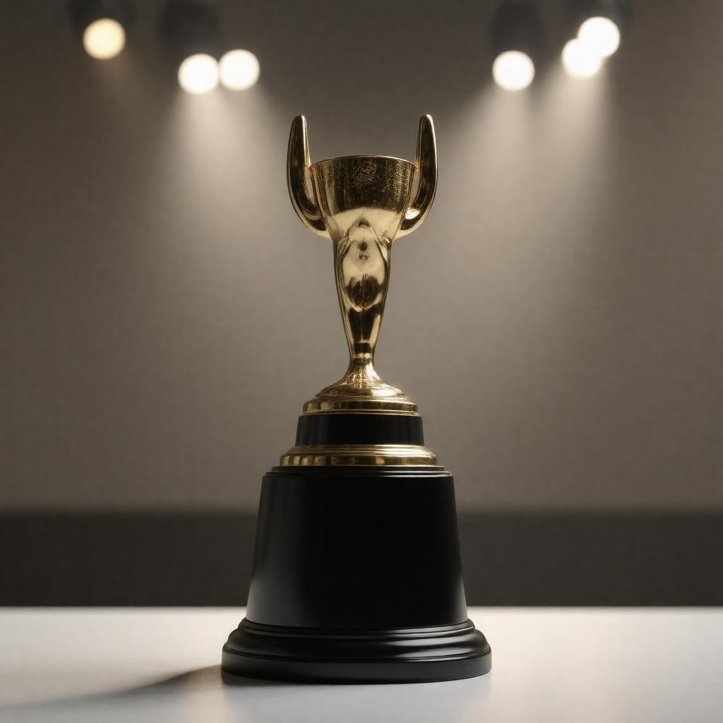 Click to view larger image AI-created image of Tony Award for Best Play