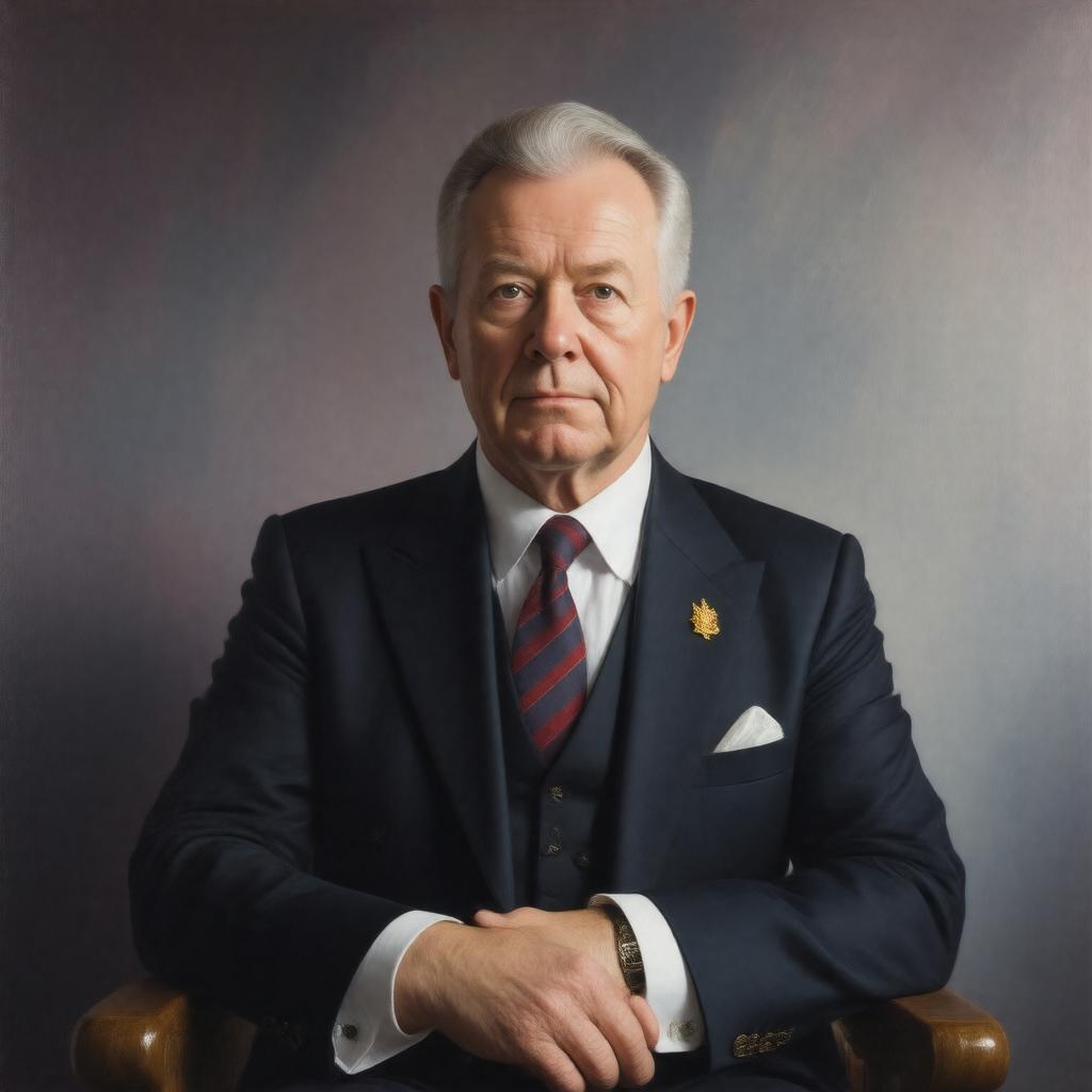 Click to view larger image AI-created image of Tony Hall