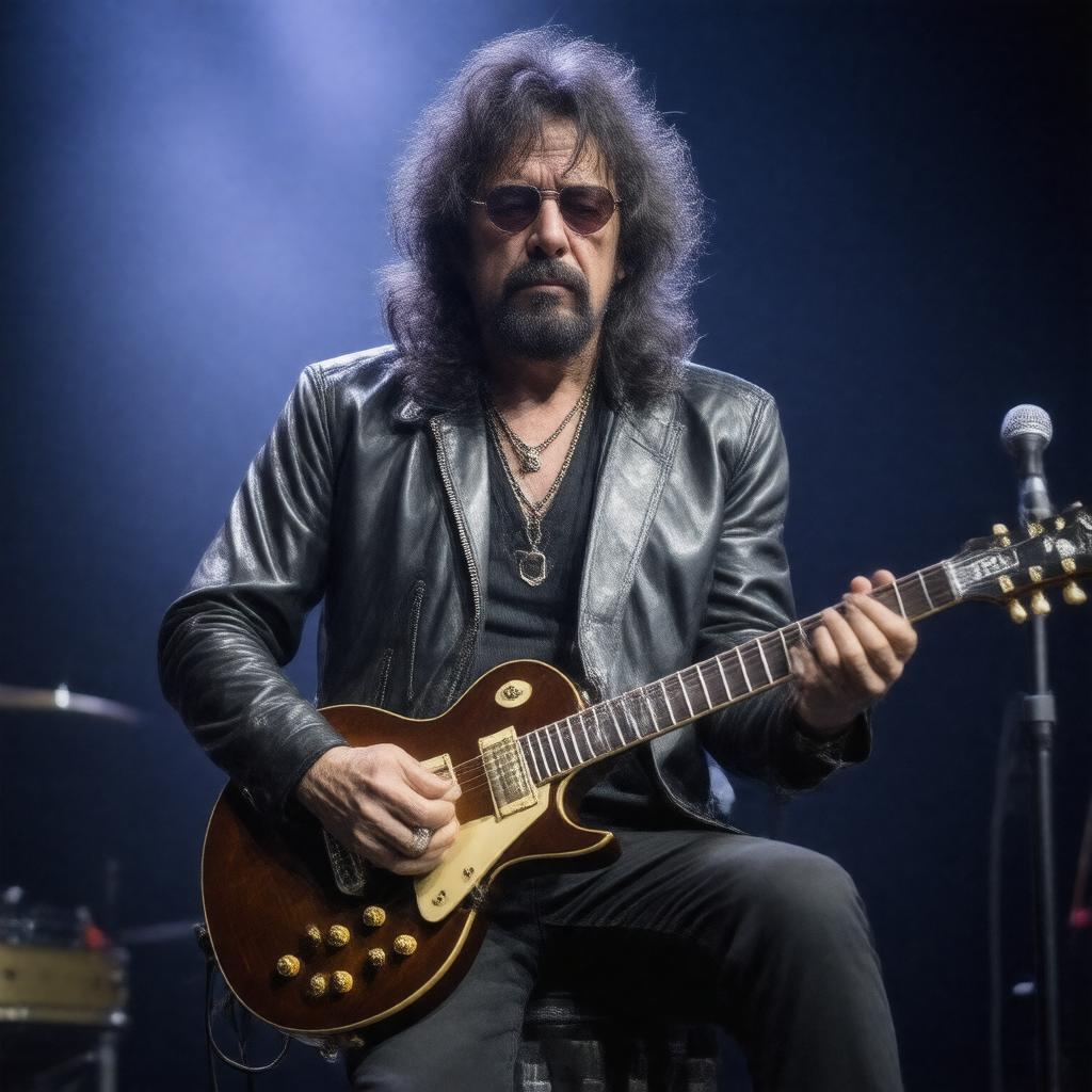AI-created image of Tony Iommi