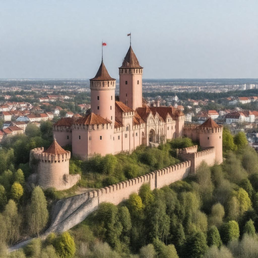AI-created image of Toompea Castle