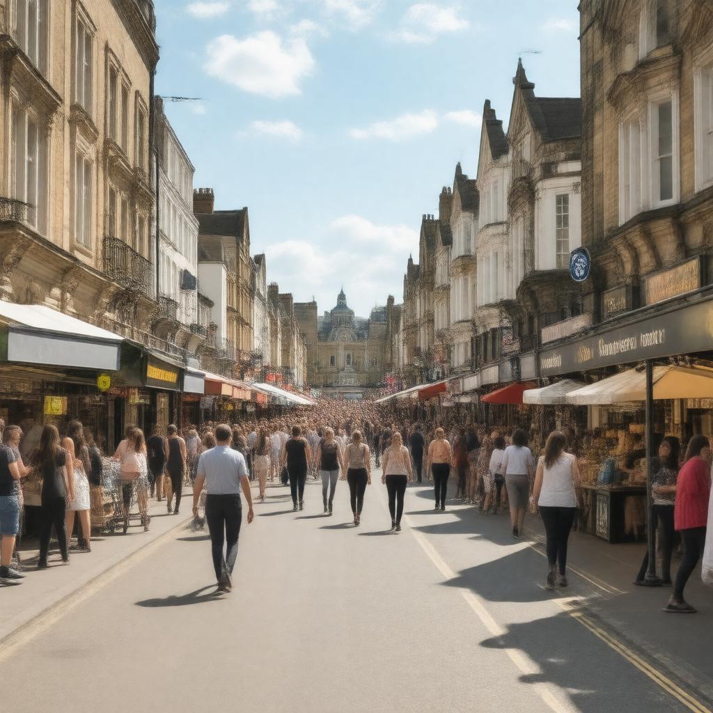 Click to view larger image AI-created image of Tooting, London, England