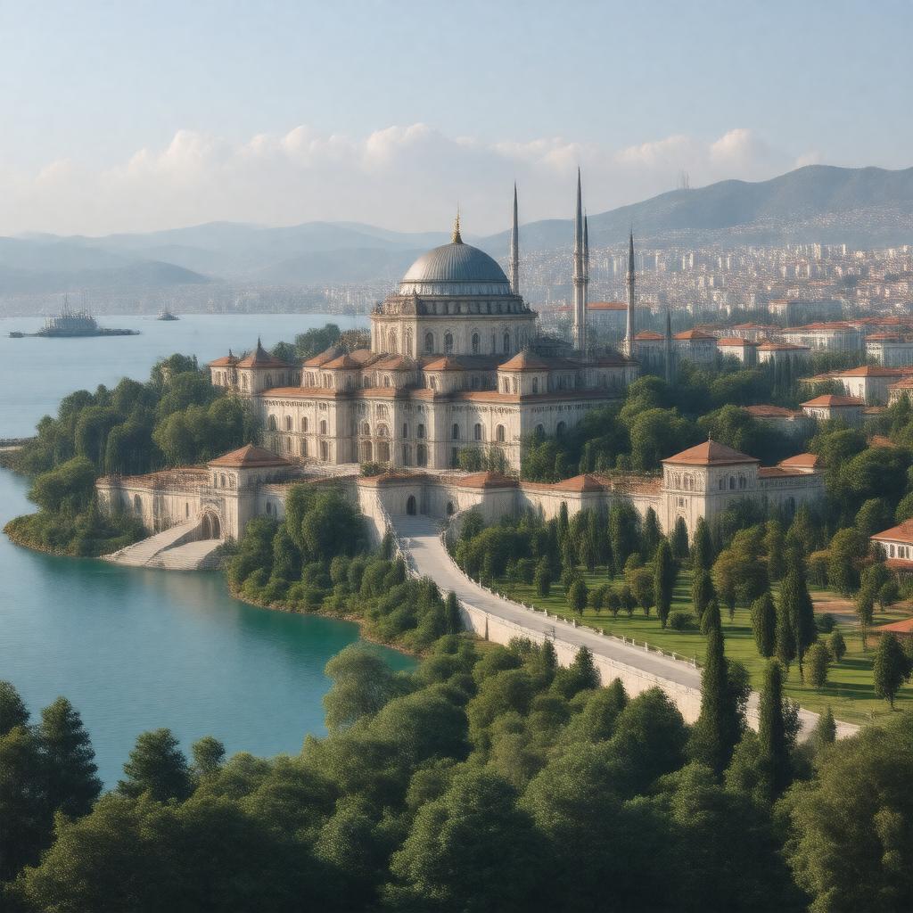 AI-created image of Topkapi Palace