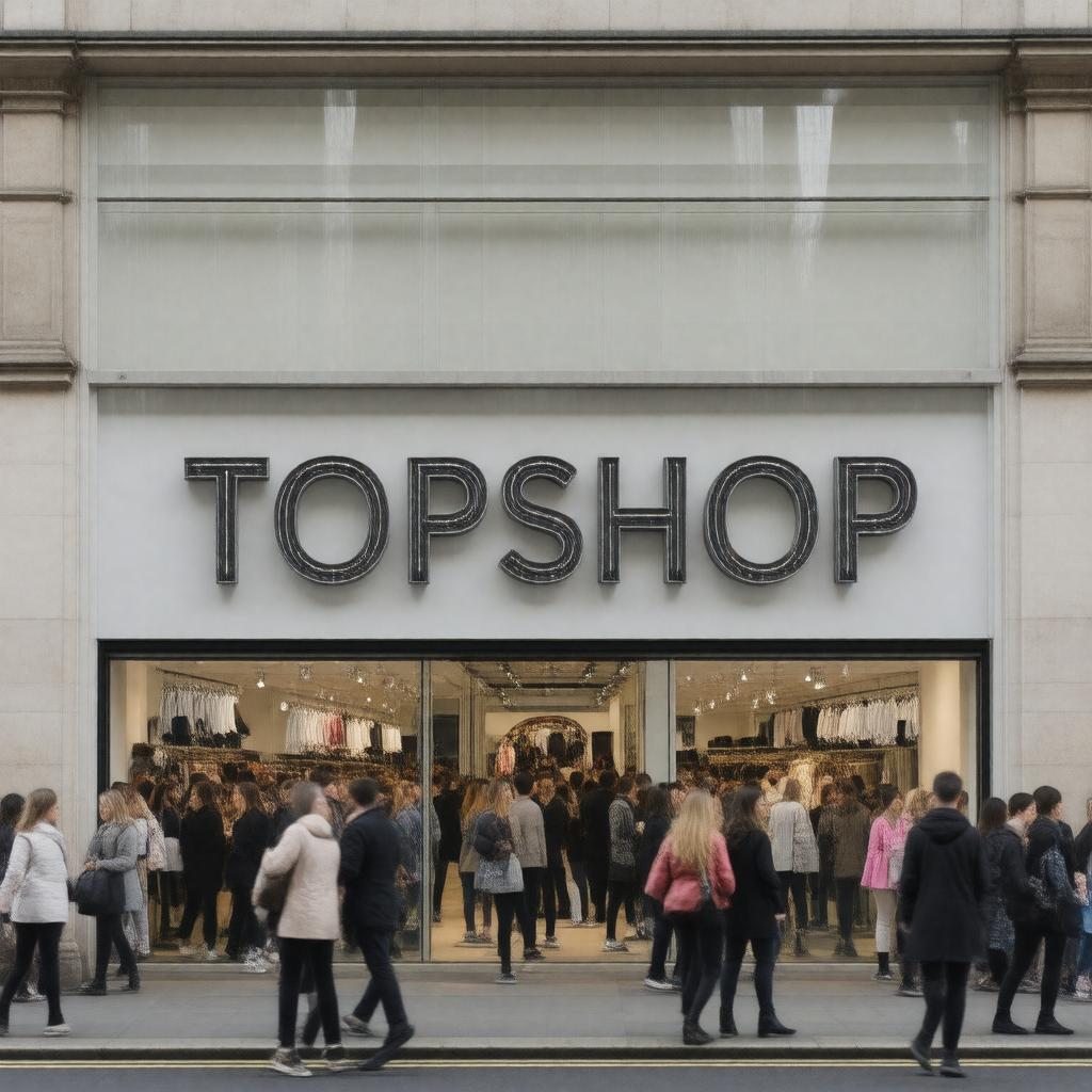 AI-created image of Topshop