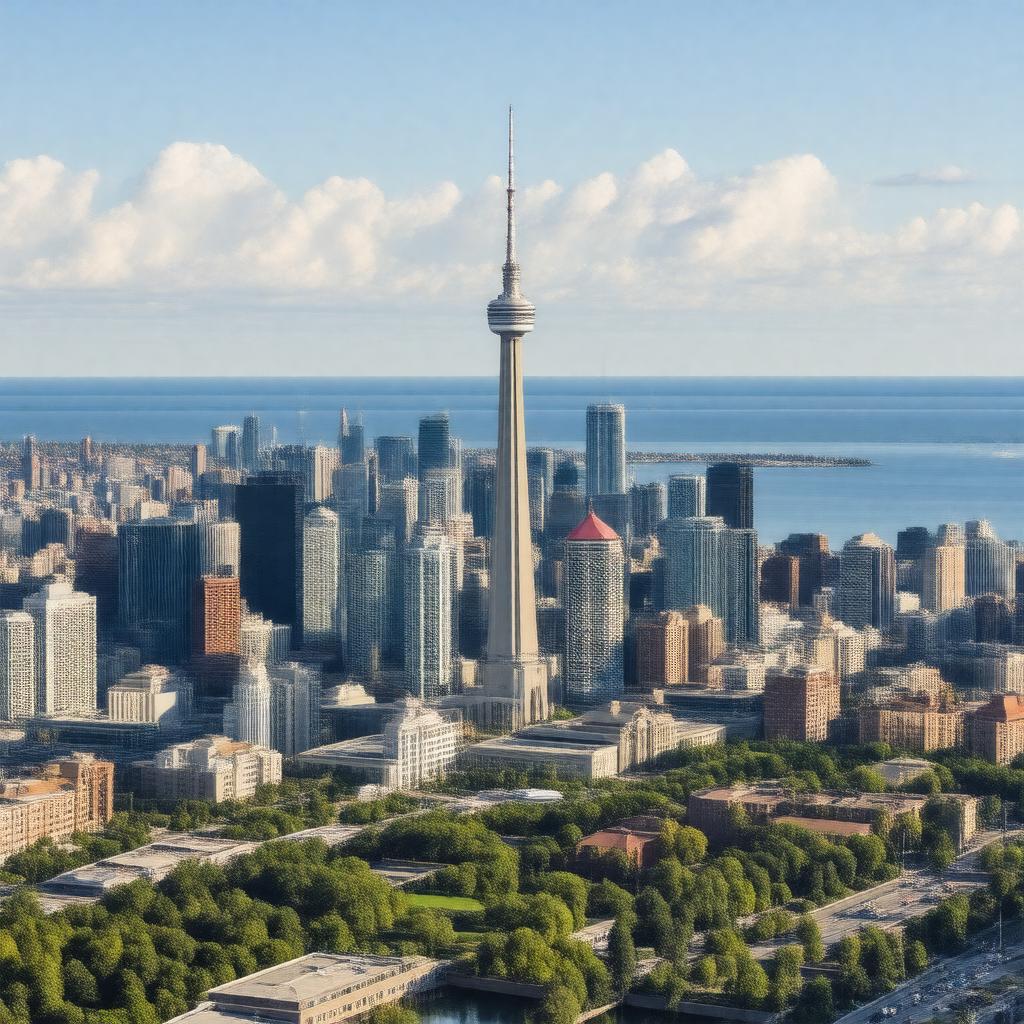 AI-created image of Toronto