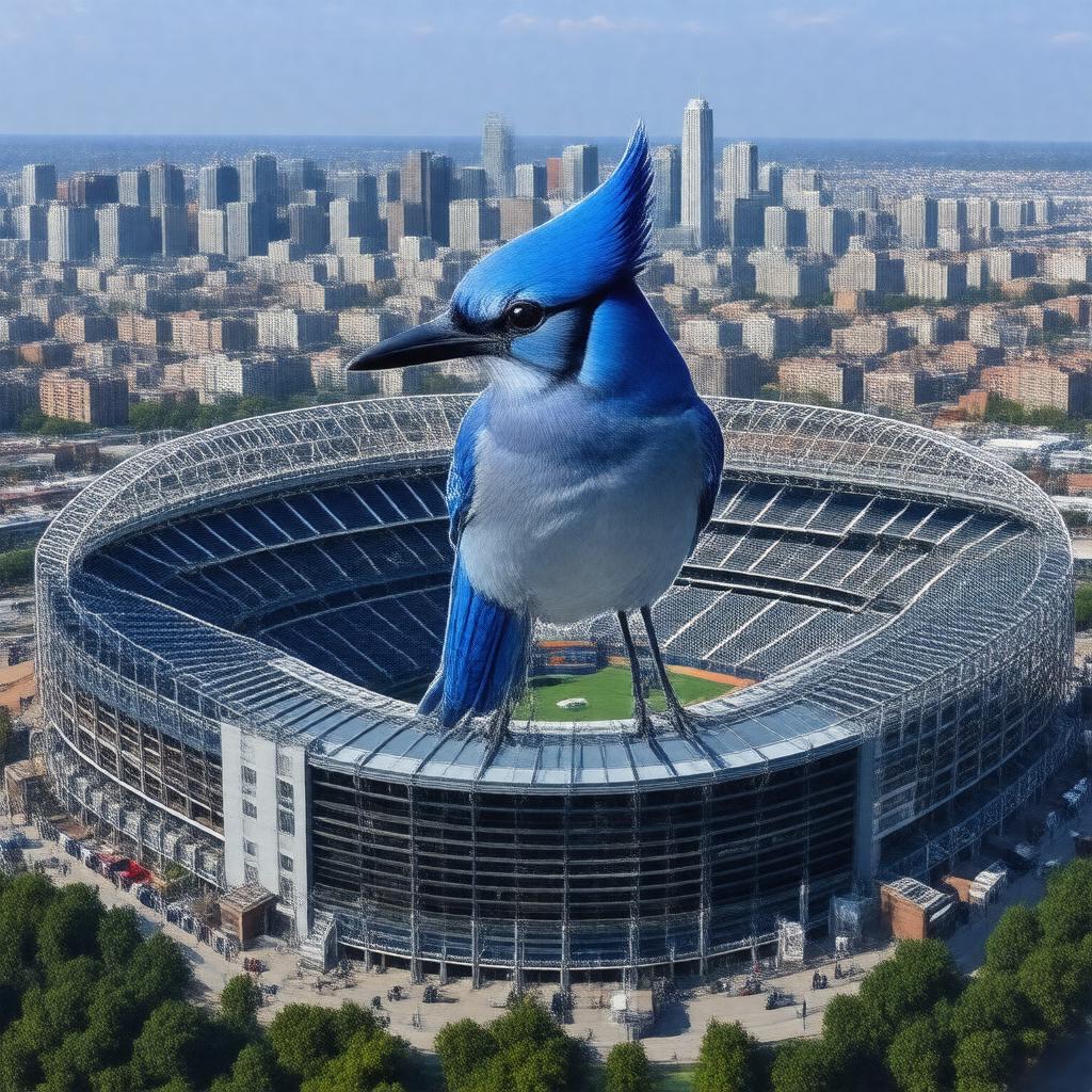 AI-created image of Toronto Blue Jays
