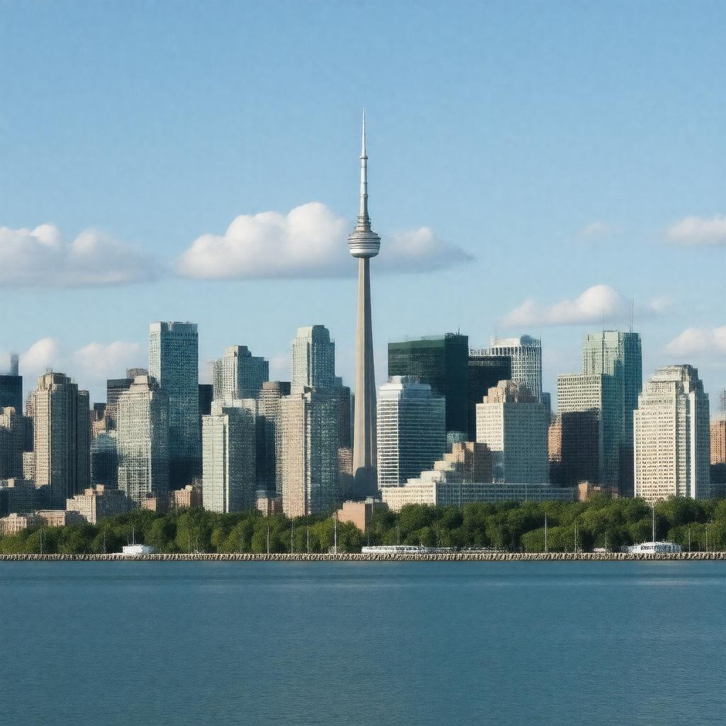 AI-created image of Toronto, Canada