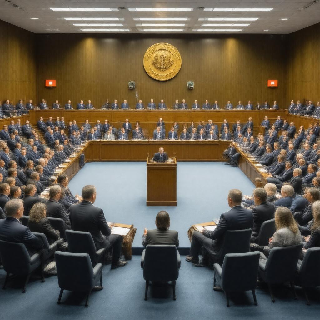 AI-created image of Toronto City Council