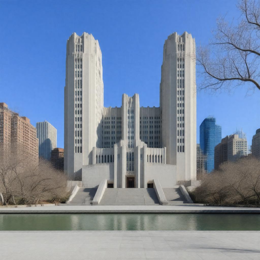 AI-created image of Toronto City Hall
