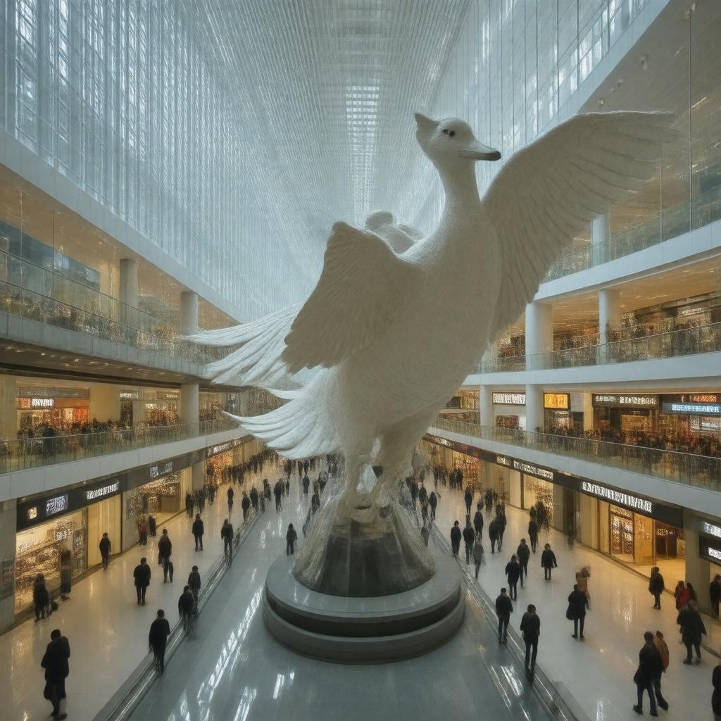 AI-created image of Toronto Eaton Centre