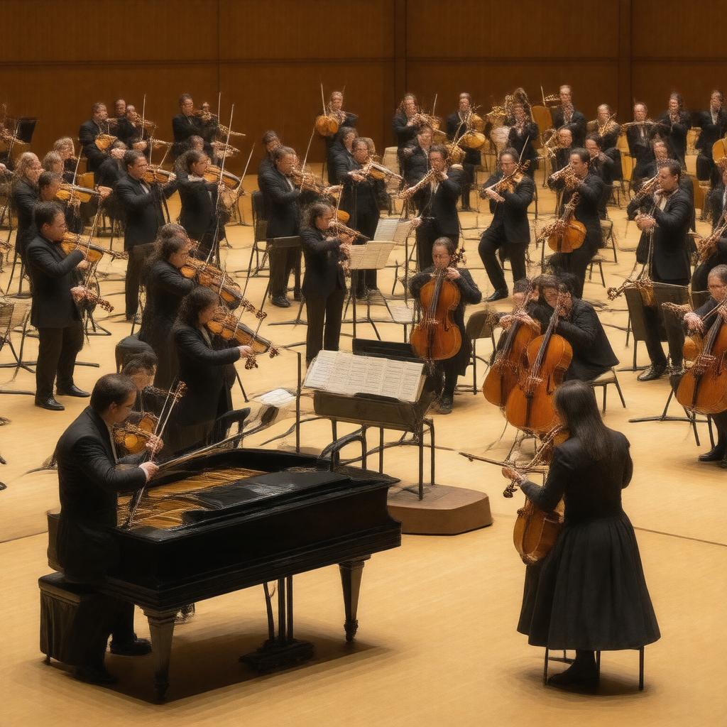 AI-created image of Toronto Symphony Orchestra