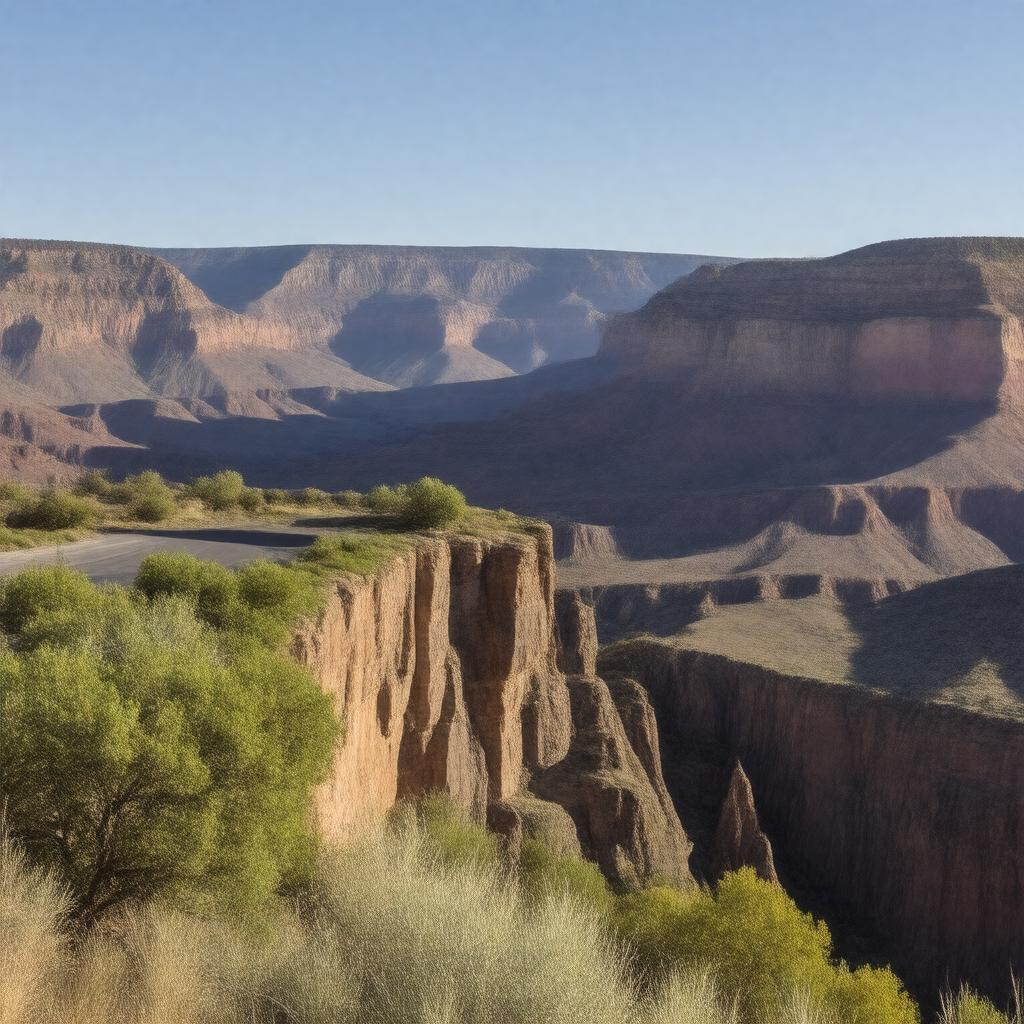 AI-created image of Toroweap Overlook