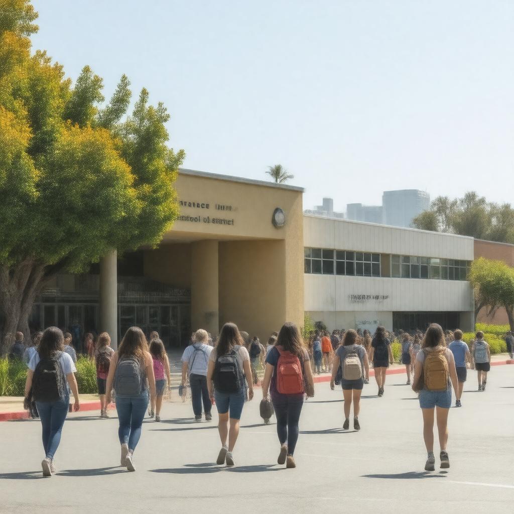 AI-created image of Torrance Unified School District