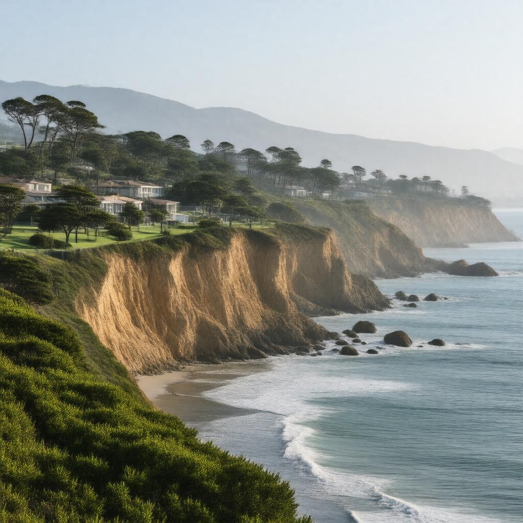 AI-created image of Torrey Pines