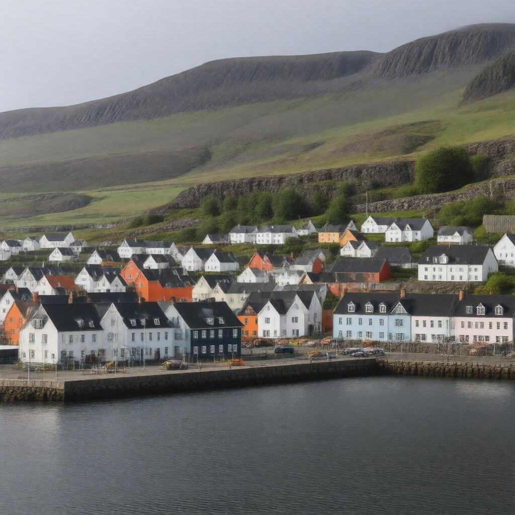 AI-created image of Torshavn