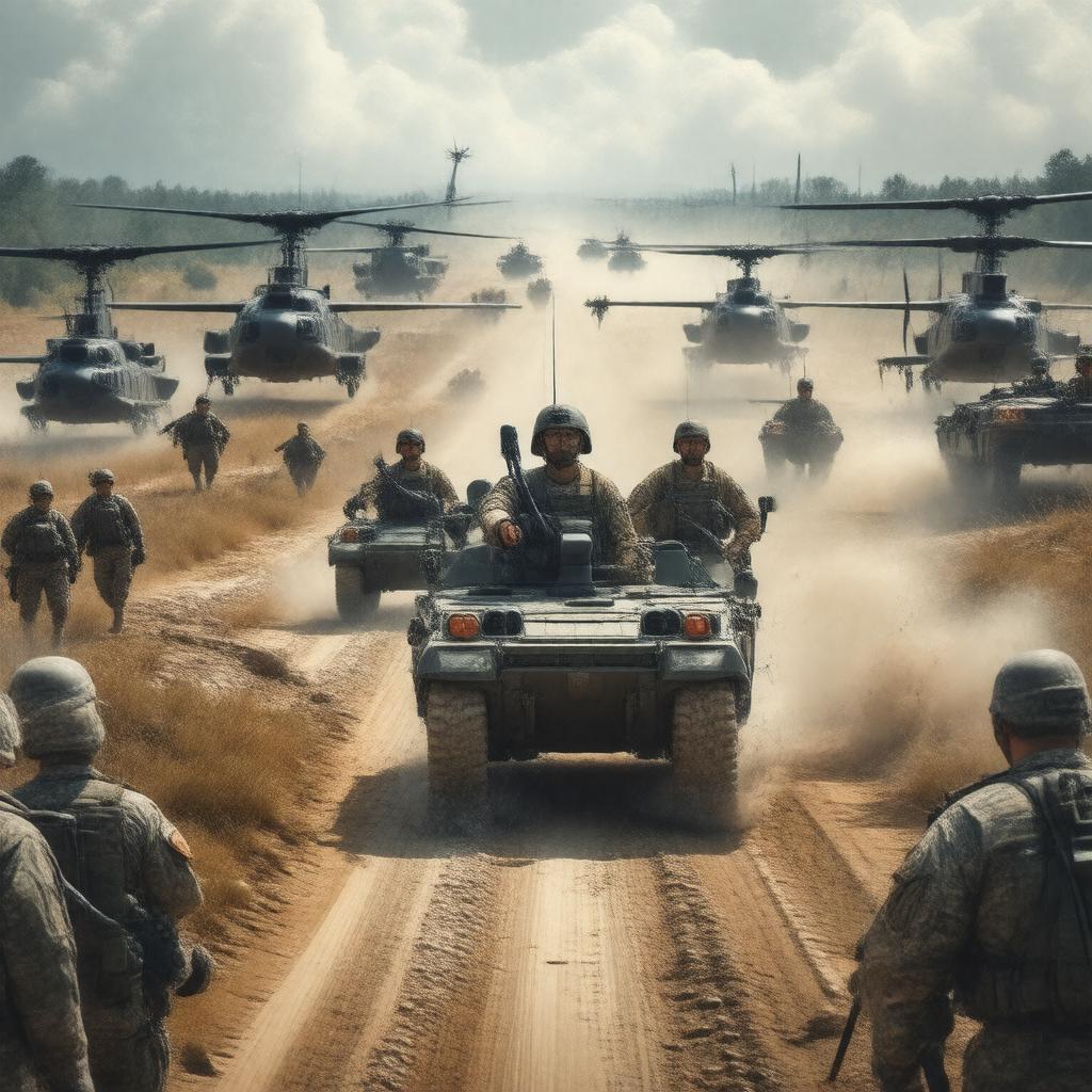 Click to view larger image AI-created image of Total Army