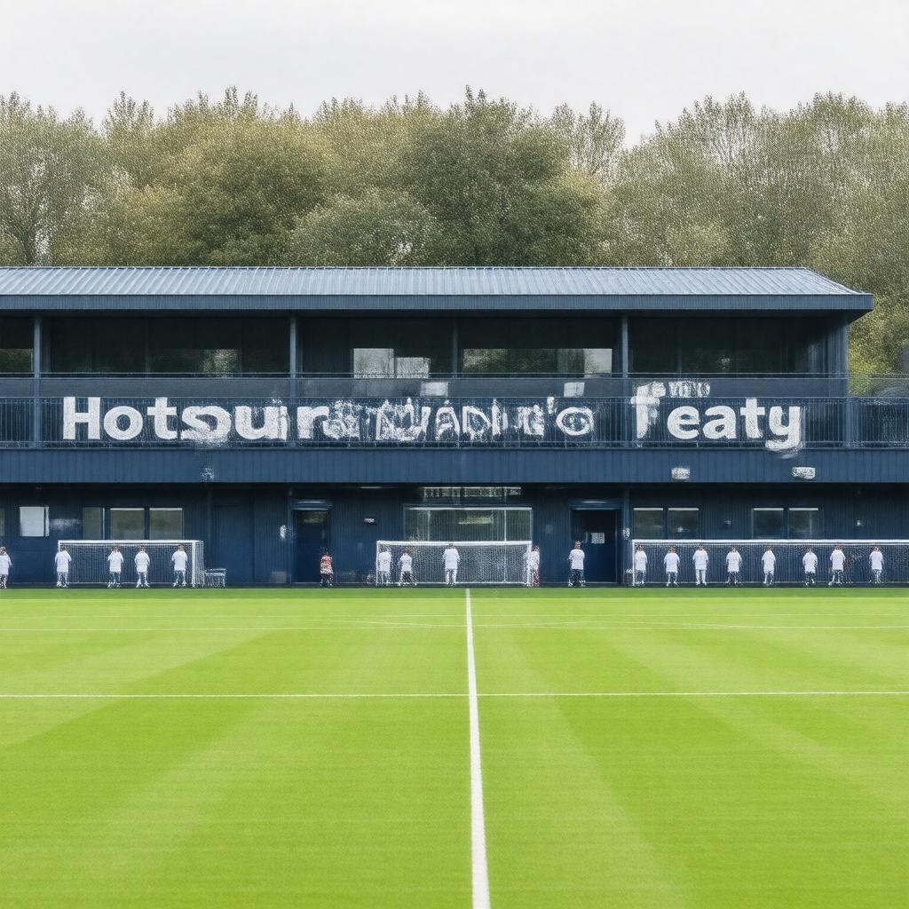 AI-created image of Tottenham Hotspur F.C. Academy