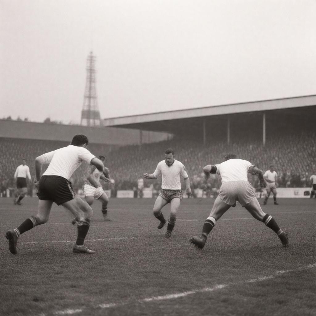 AI-created image of Tottenham Hotspur vs Sunderland, 5 March 1938