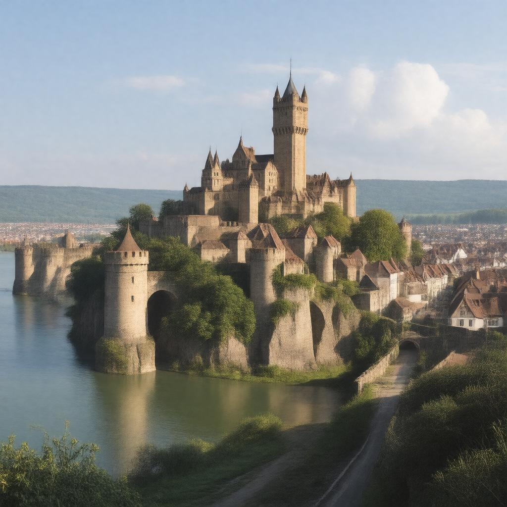 AI-created image of Tour Tanguy