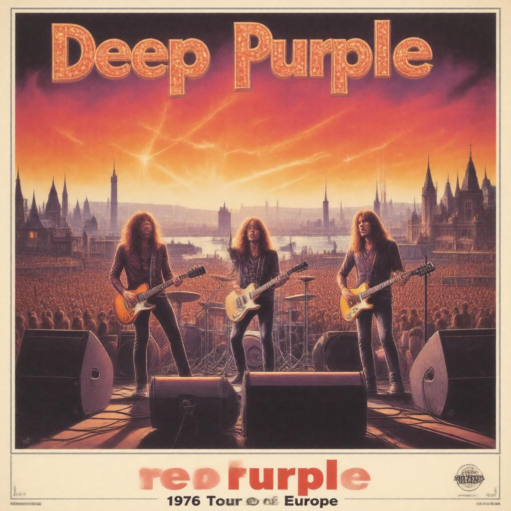 AI-created image of Tour of Europe '76