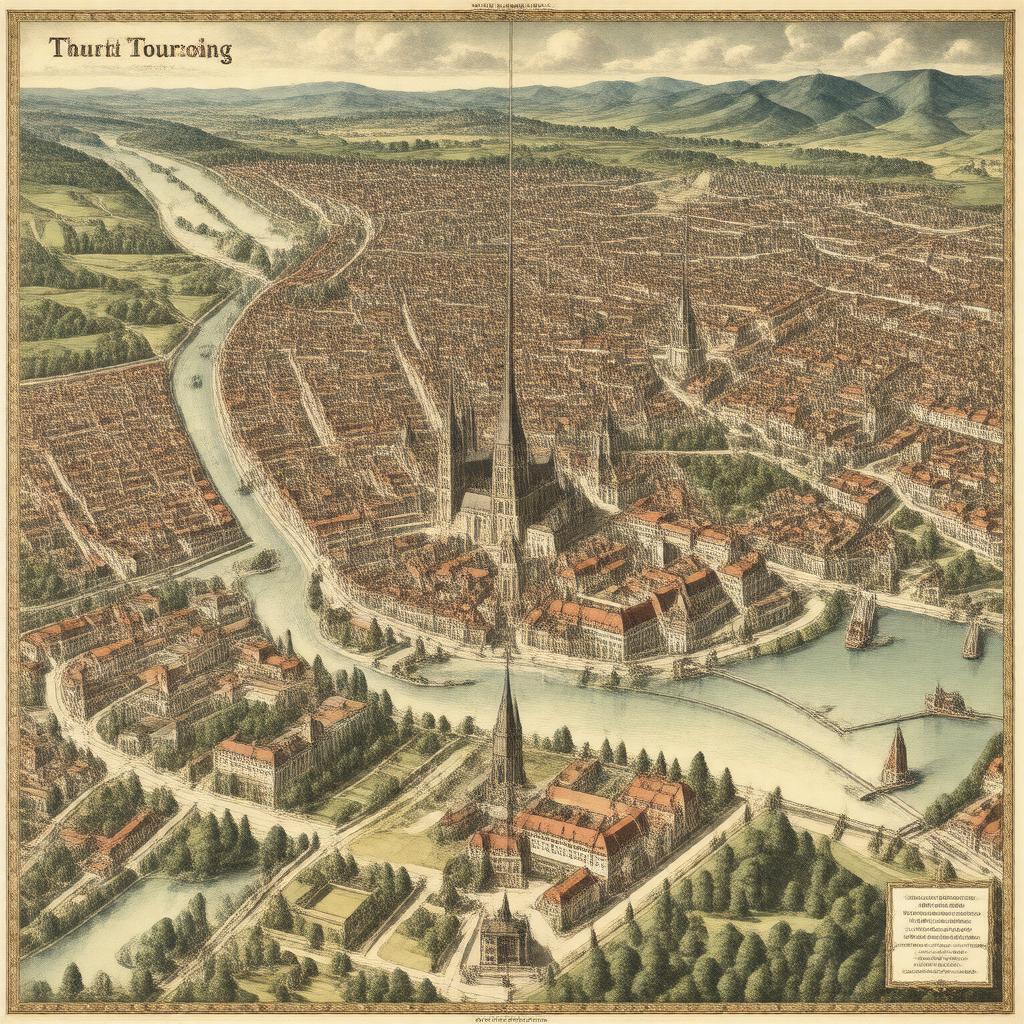 AI-created image of Tourcoing