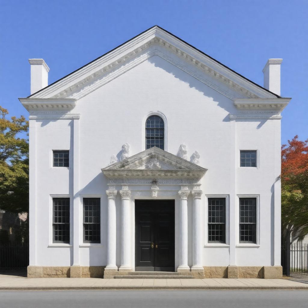 AI-created image of Touro Synagogue