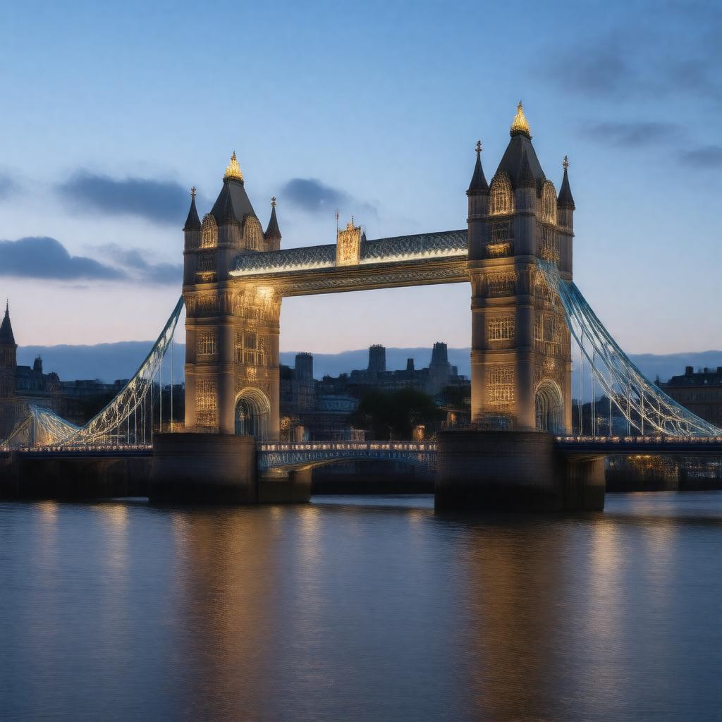 AI-created image of Tower Bridge