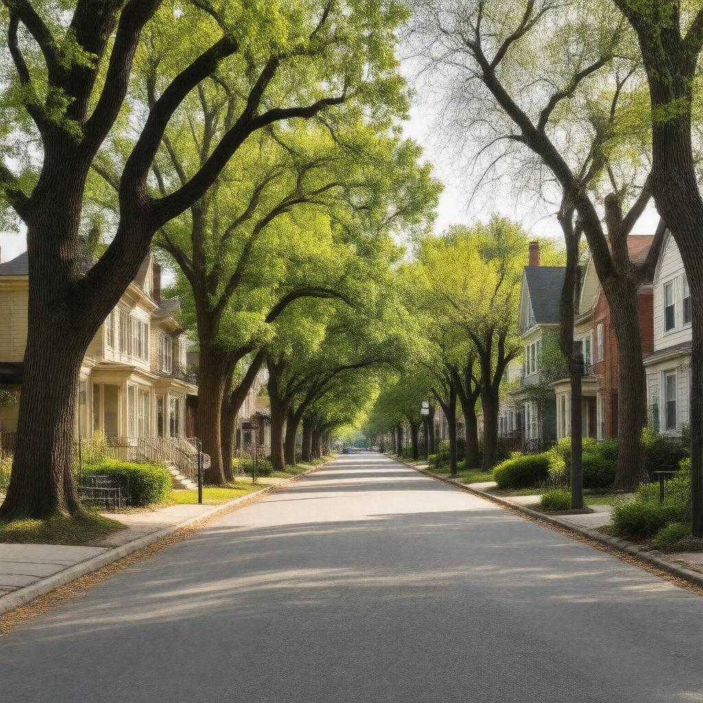 AI-created image of Tower Grove