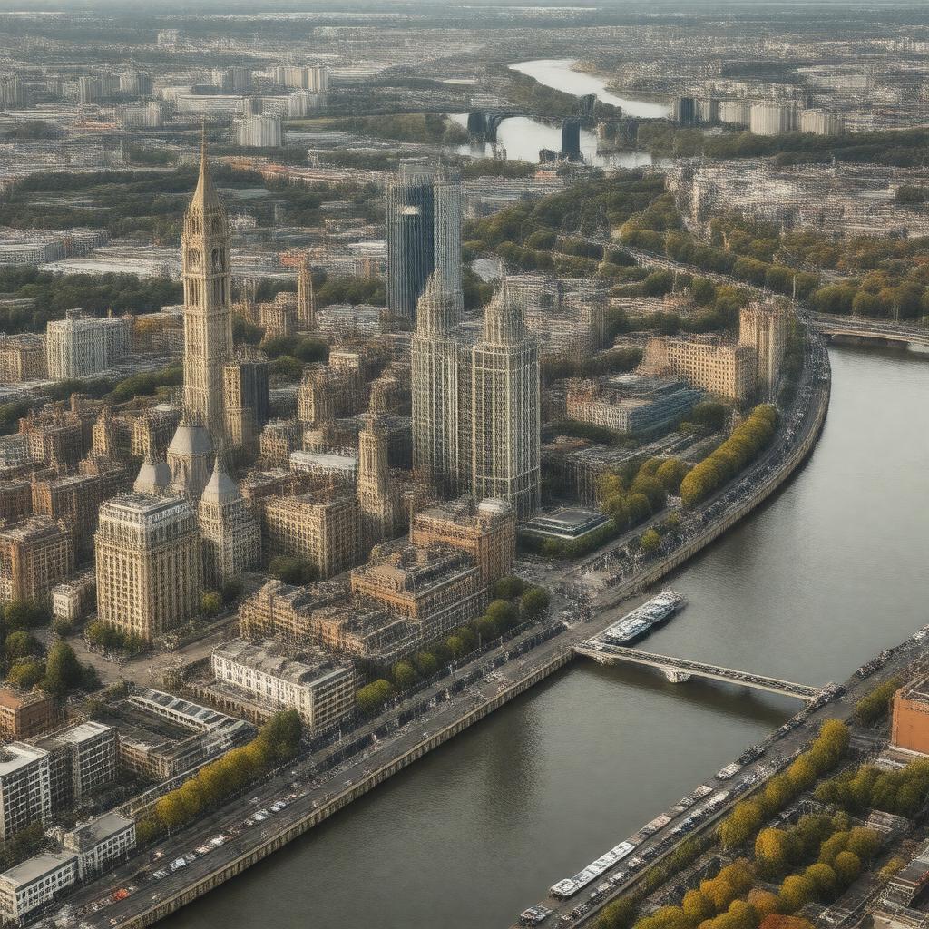 AI-created image of Tower Hamlets