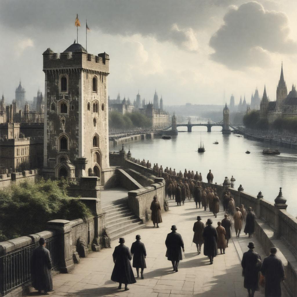 AI-created image of Tower Hill