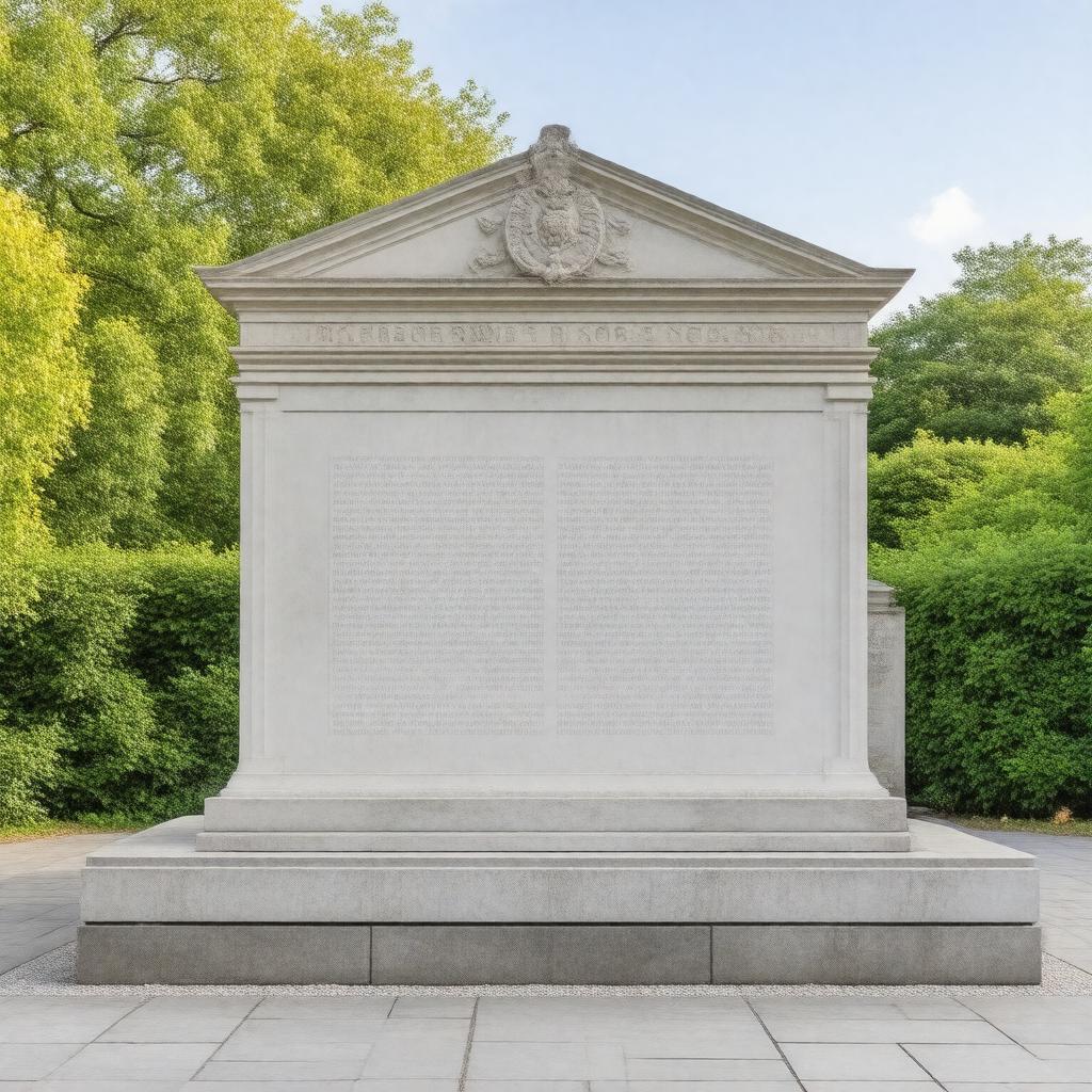 AI-created image of Tower Hill Memorial