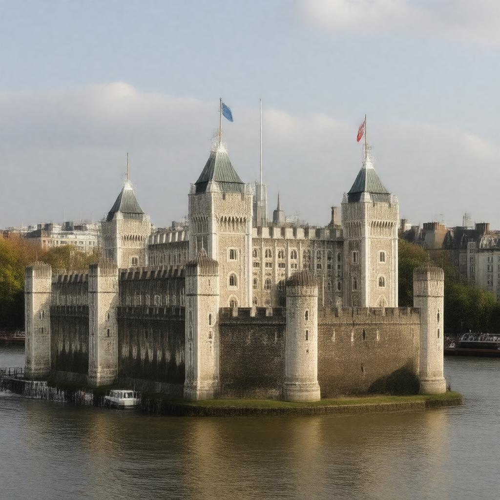 AI-created image of Tower of London