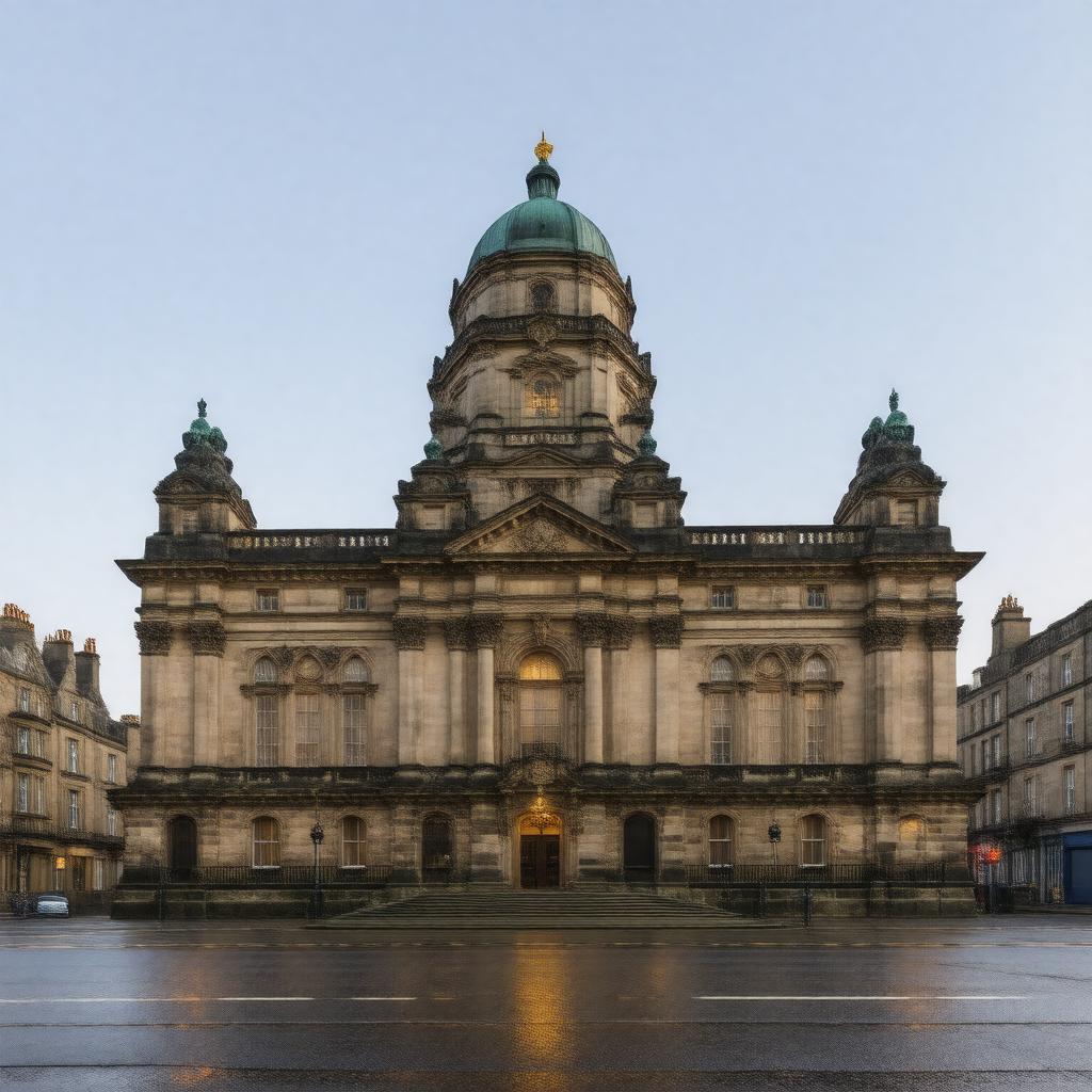 AI-created image of Town Council of Edinburgh