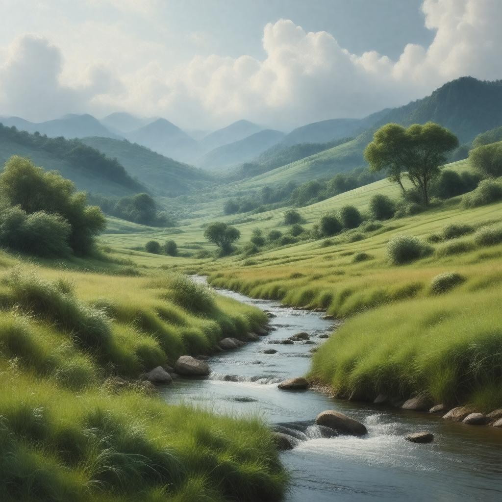 AI-created image of Town Creek