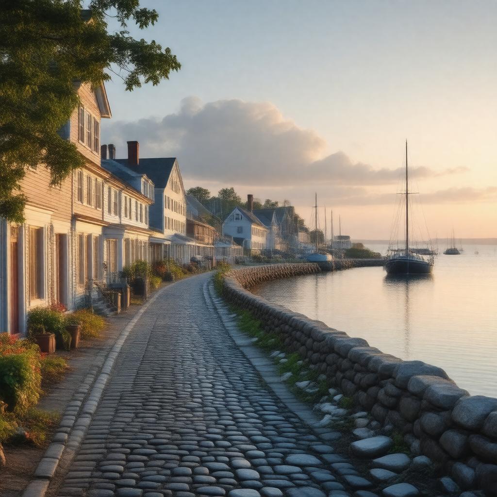 AI-created image of Town and County of Nantucket