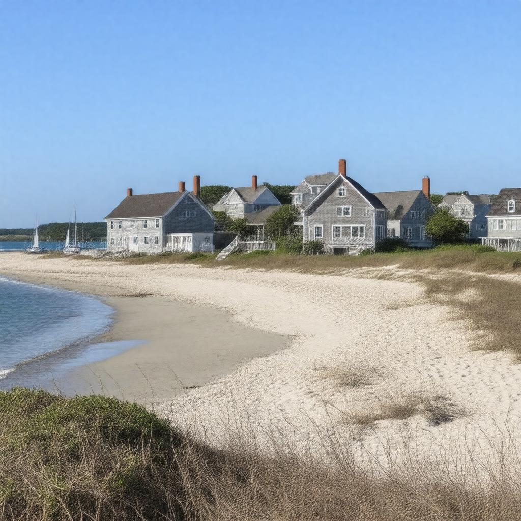 AI-created image of Town of Dennis, Massachusetts, USA
