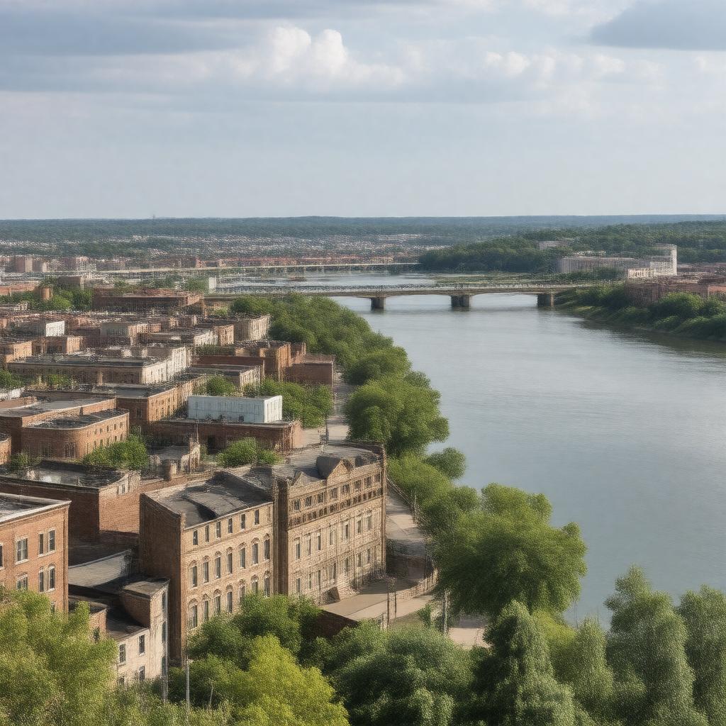 Click to view larger image AI-created image of Town of Kansas