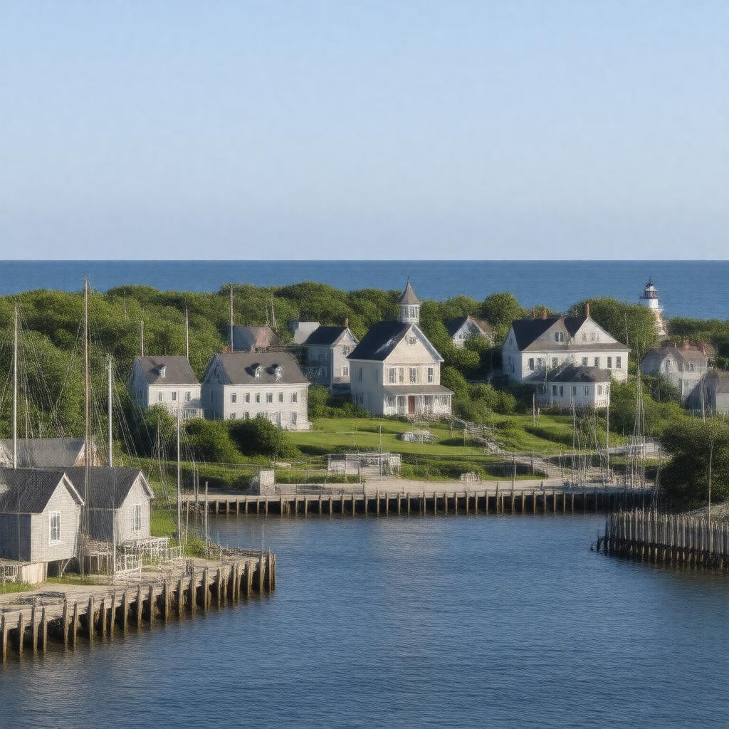 AI-created image of Town of New Shoreham