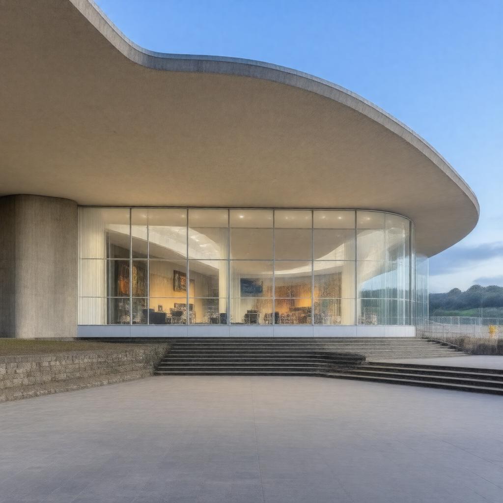 AI-created image of Towner Art Gallery