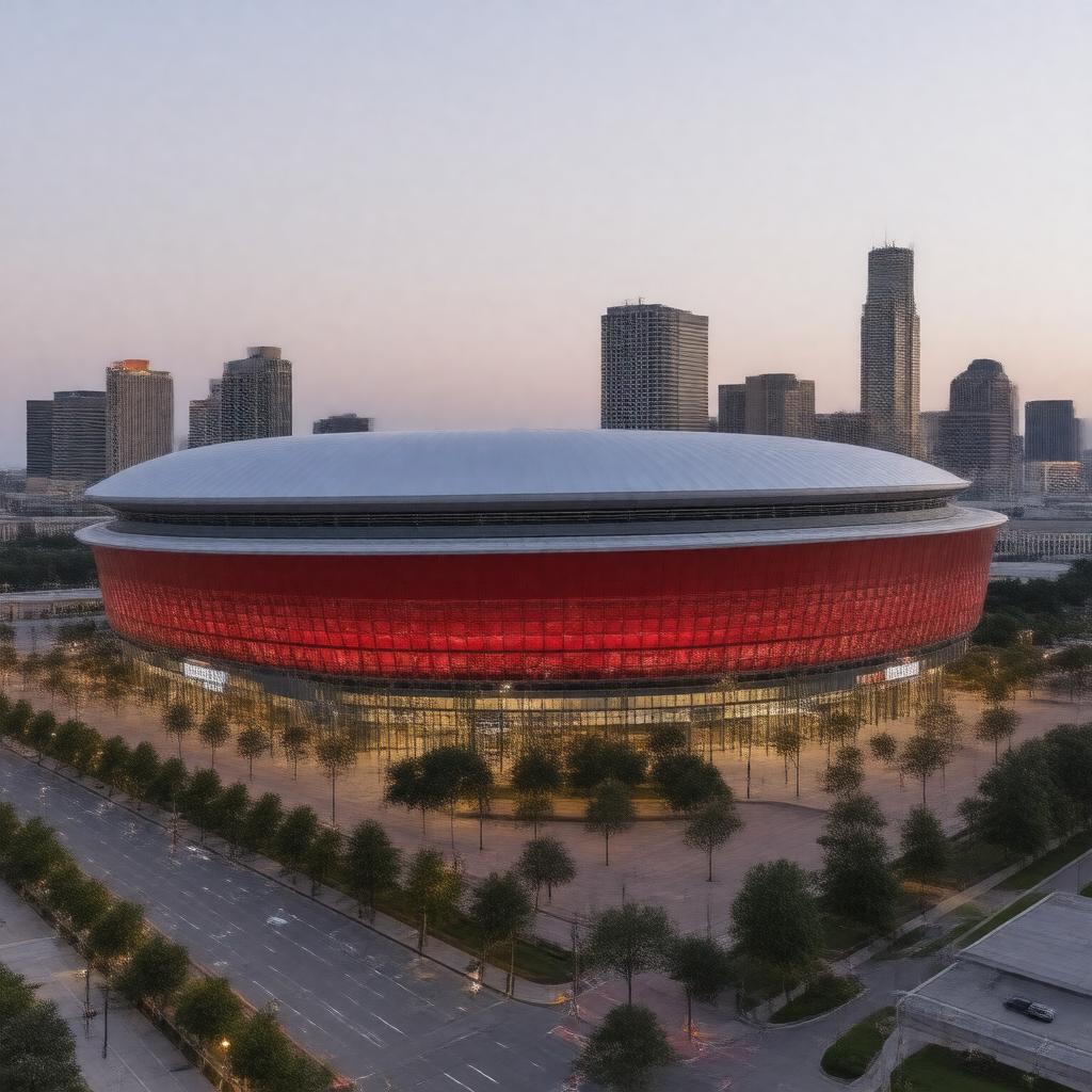 AI-created image of Toyota Center