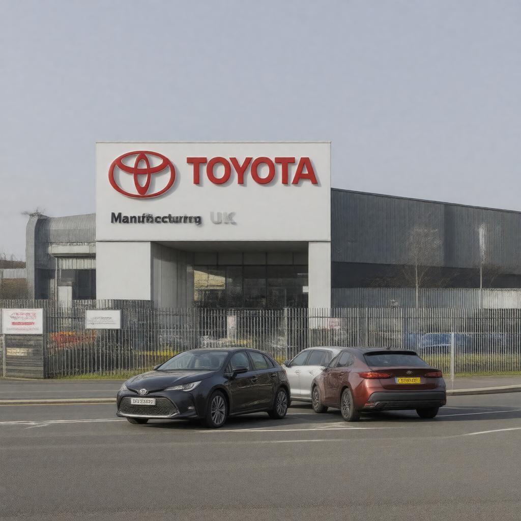 AI-created image of Toyota Manufacturing UK
