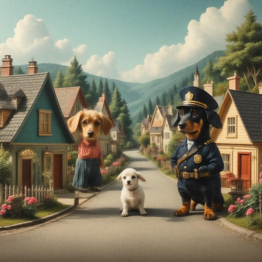 AI-created image of Toytown