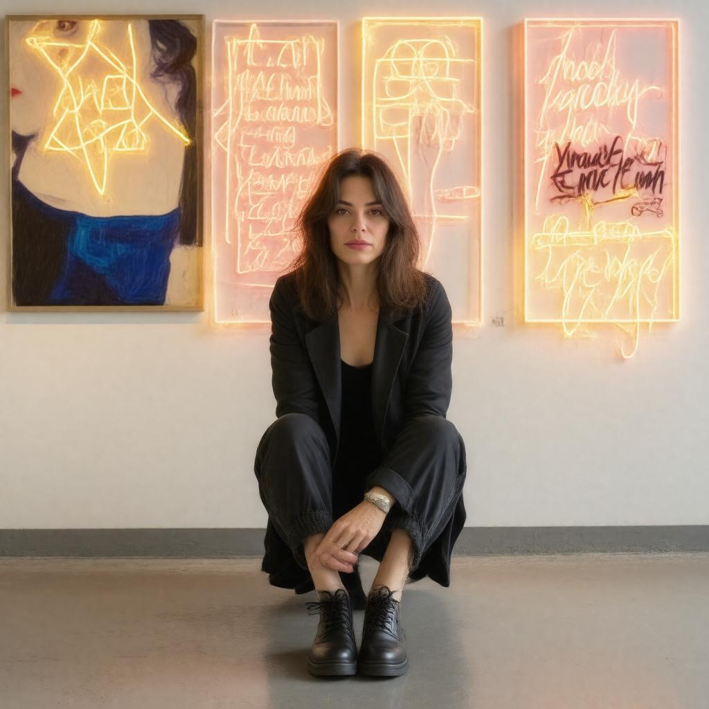 AI-created image of Tracey Emin