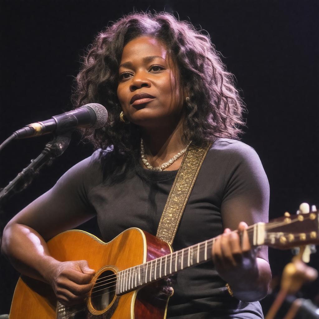 AI-created image of Tracy Chapman