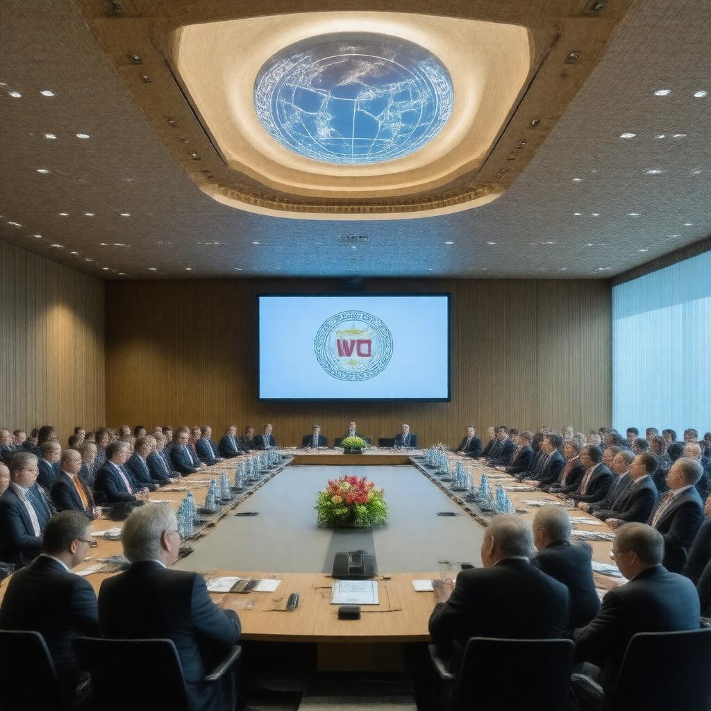 Click to view larger image AI-created image of Trade Policy Review Body