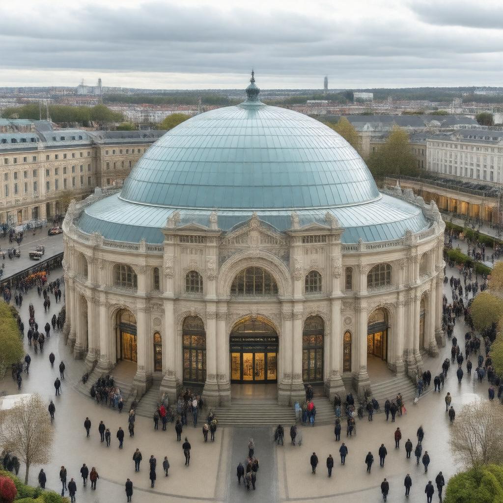 AI-created image of Trafford Centre