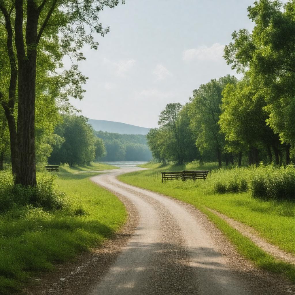AI-created image of Trail of Tears State Park